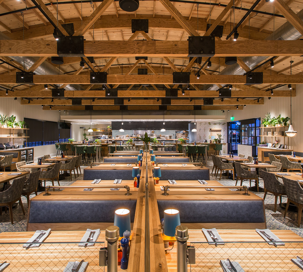 Group dining at
